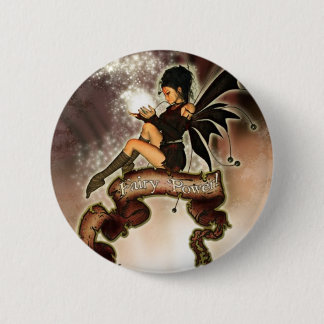 Badge Rond 5 Cm Puissance féerique !