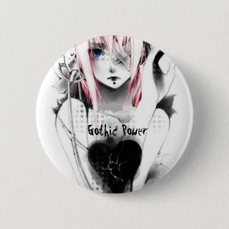 Badge Rond 5 Cm Puissance gothique