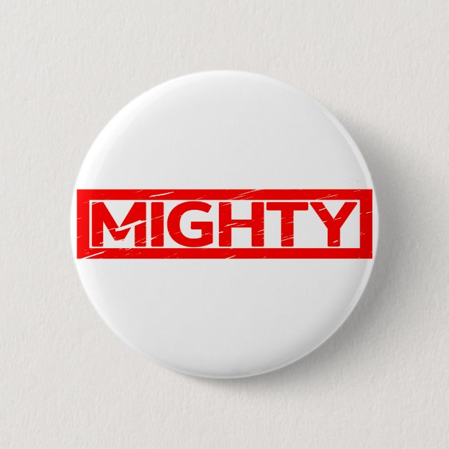 Badge Rond 5 Cm Puissant Timbre (Devant)