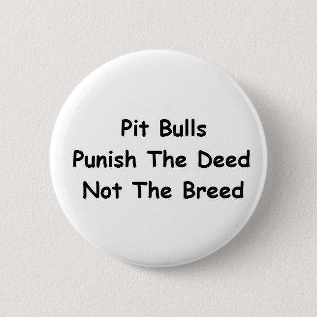 Badge Rond 5 Cm Punissez le bouton de contrat (Devant)