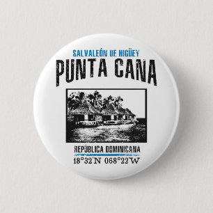 Badge Rond 5 Cm Punta Cana