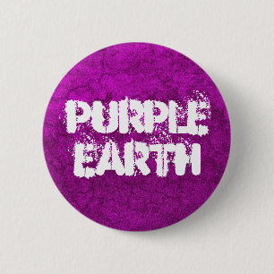 Badge Rond 5 Cm Purple Earth - Modèle