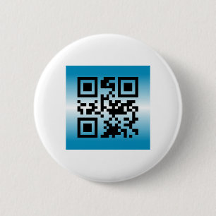 Badge Rond 5 Cm QR Code® : BIENVENUE
