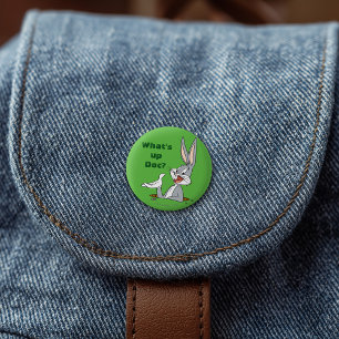 Badge Rond 5 Cm QU’EST-CE QUE LE DOC ?™ BOGS BUNNY™ Rabbit Hole