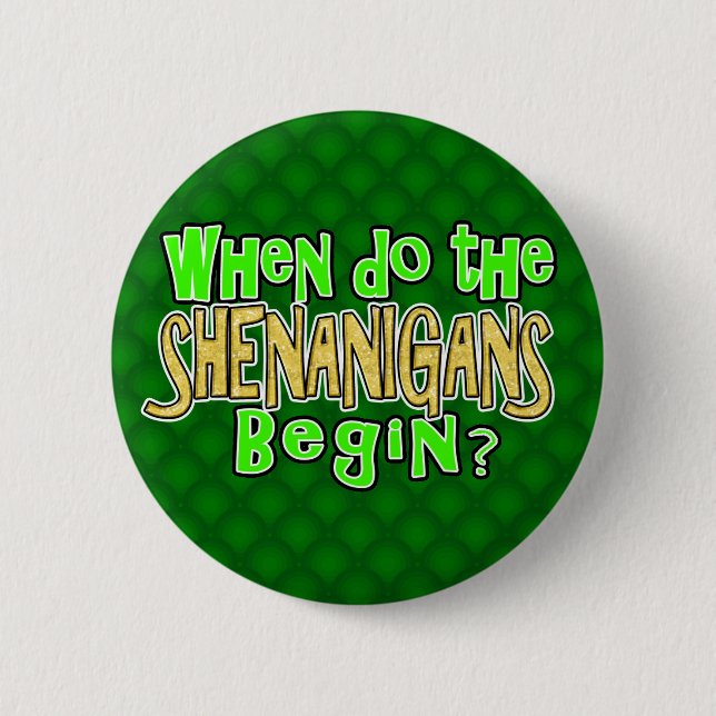 Badge Rond 5 Cm Quand faites la malice commencez (Devant)