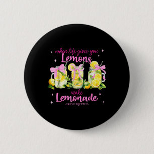 Badge Rond 5 Cm Quand La Vie Vous Donne Des Citrons Font De La Léo
