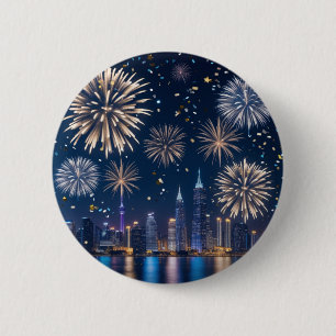 Badge Rond 5 Cm Quand les lumières commencent à s'éteindre