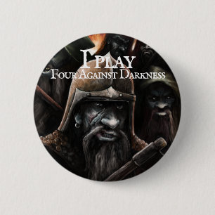 Badge Rond 5 Cm Quatre contre le bouton d'obscurité