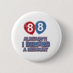 Badge Rond 5 Cm quatre-vingt-dix-huitième conceptions an