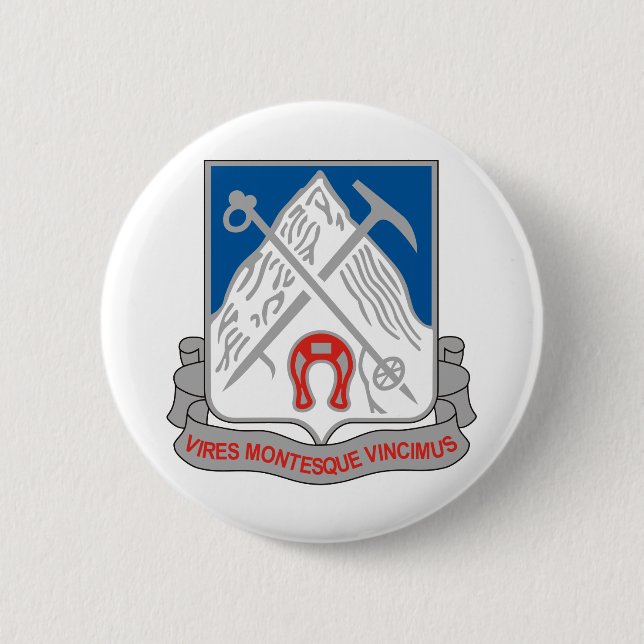 Badge Rond 5 Cm quatre-vingt-dix-septième Régiment d'infanterie (Devant)
