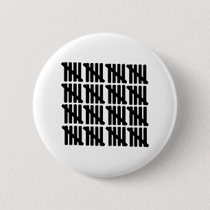 Badge Rond 5 Cm quatre-vingtième anniversaire
