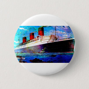 BADGE ROND 5 CM QUEEN MARY 2
