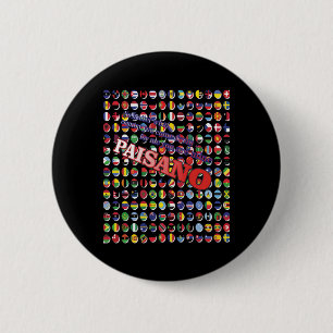 Badge Rond 5 Cm Quel pays viens-tu ?