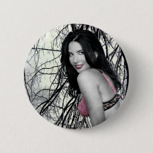 Badge Rond 5 Cm Quelque chose de cette façon mauvaise