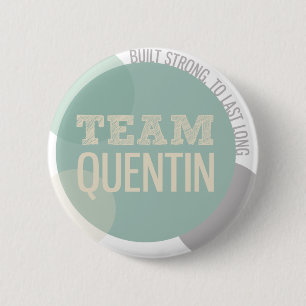 BADGE ROND 5 CM QUENTIN D'ÉQUIPE