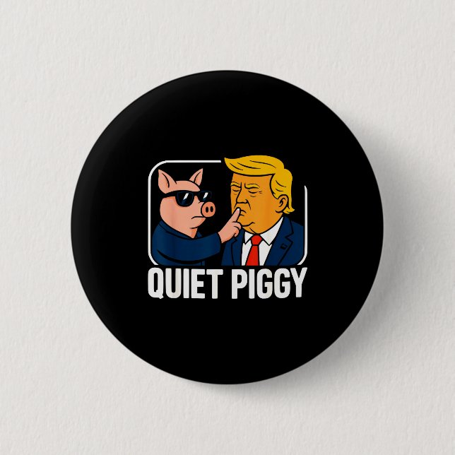 Badge Rond 5 Cm Quiet Ggy  (Devant)