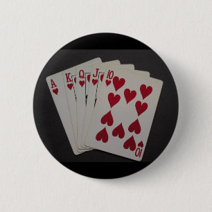 Badge Rond 5 Cm Quinte royale