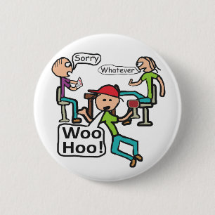Badge Rond 5 Cm Quitter le travail