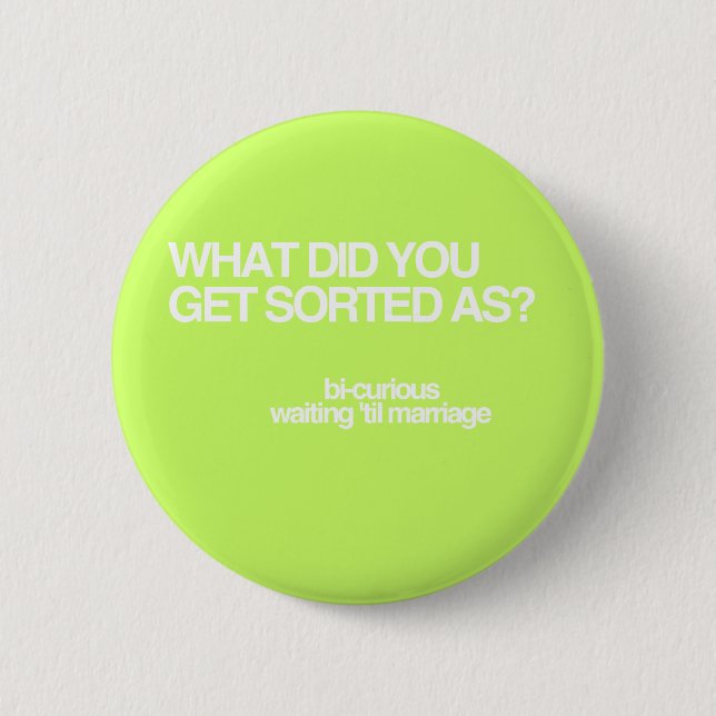 Badge Rond 5 Cm Qu'obtiendriez-vous assortis As ? (Devant)