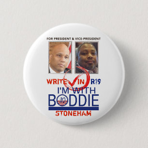 Badge Rond 5 Cm R19 Boddie pour le président 20