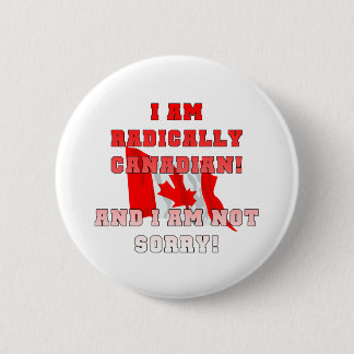 Badge Rond 5 Cm Radical canadien