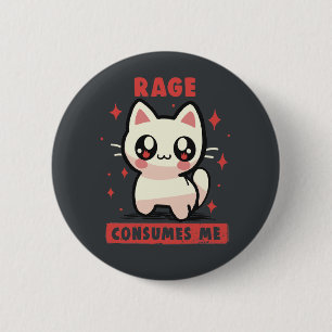 Badge Rond 5 Cm Rage me consomme