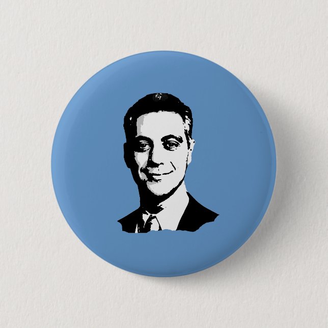 Badge Rond 5 Cm Rahm Emanuel Gear (Devant)