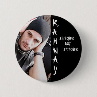 Badge Rond 5 Cm RAHWAY, pifs, obtiennent, Pin de points