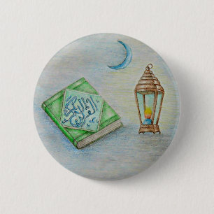 Badge Rond 5 Cm Ramadan Karim