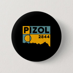Badge Rond 5 Cm Randonnée aux cinq lacs du Pizol VTT Randonnée