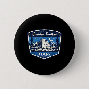 Badge Rond 5 Cm Randonnée dans le parc national des montagnes Guad