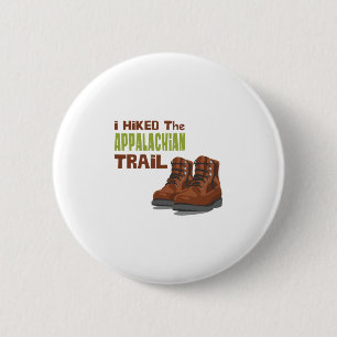 Badge Rond 5 Cm Randonnée Dans Les Appalaches