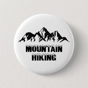 Badge Rond 5 Cm Randonnée de montagne