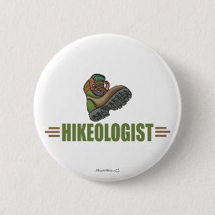 Badge Rond 5 Cm Randonnée humoristique