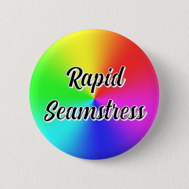Badge Rond 5 Cm Rapid Seamstress ( code secret ) (Devant)