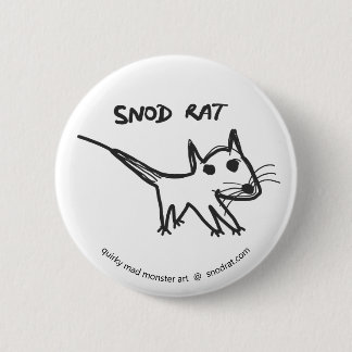 Badge Rond 5 Cm Rat de Snod