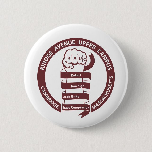 Badge Rond 5 Cm RAUC button pin (Devant)