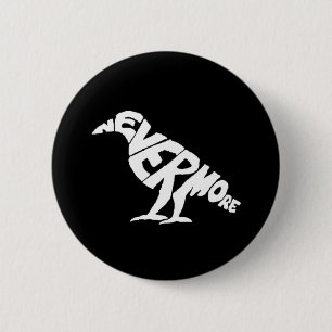 Badge Rond 5 Cm Raven