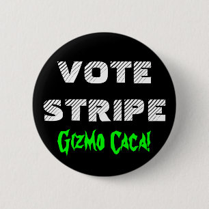 BADGE ROND 5 CM RAYURE DE VOTE