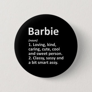 Badge Rond 5 Cm Rbie Définition Nom Personnalisé Drôle Anniversair