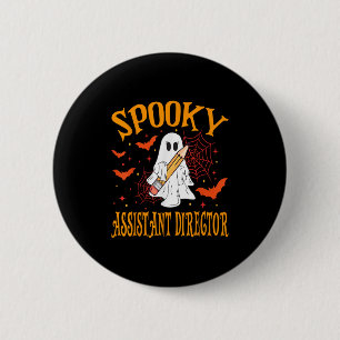 Badge Rond 5 Cm Réalisateur instantané effrayant Fantôme drôle Hal