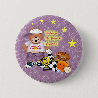 Badge Rond 5 Cm 'récompense de s Brillance - sports