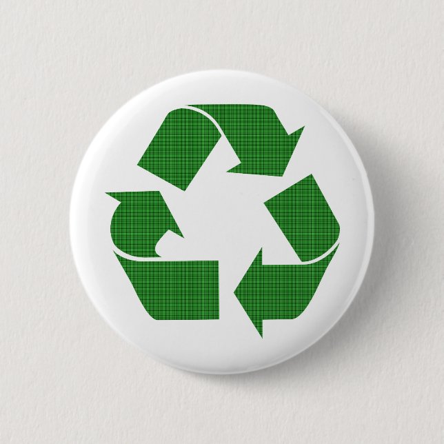 Badge Rond 5 Cm recyclage de plaid (Devant)