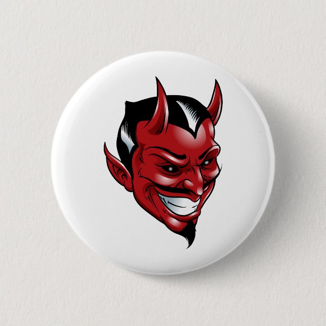 Badge Rond 5 Cm Red Devil (Devant)