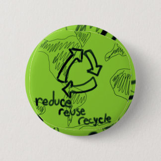 Badge Rond 5 Cm Réduisez la réutilisation réutilisent