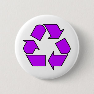 Badge Rond 5 Cm Réduisez la réutilisation réutilisent la flèche 3R