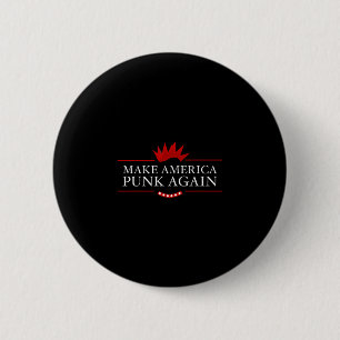Badge Rond 5 Cm Refaire l'Amérique Punk Encore Idée Cadeau Rock An