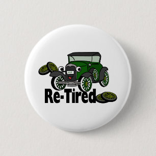Badge Rond 5 Cm RéFatigué