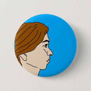 Badge Rond 5 Cm Réflexion sur votre bouton de message préféré