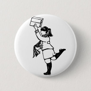 Badge Rond 5 Cm Règle d'archivistes